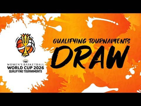 LIVE DRAW | Women's World Cup Qualifying Tournaments