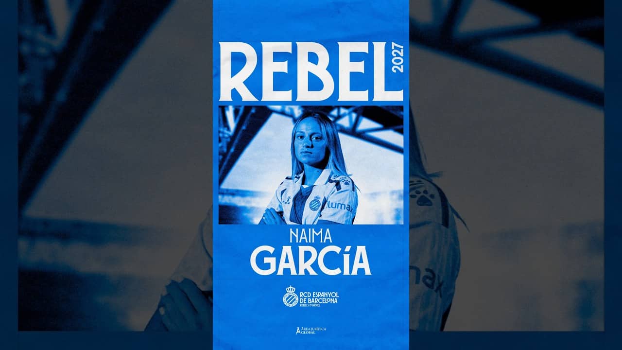Naima García, Rebel fins al 2027 🙂‍↕️ #RCDE #LigaF #RCDEFemeni