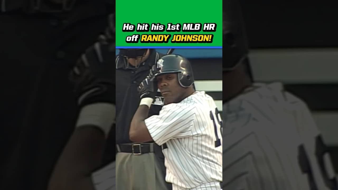 On the 1st pitch he ever saw is just INSANE!