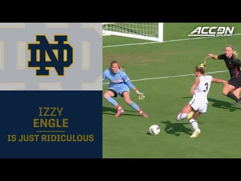 Notre Dame's Izzy Engle Is Just Ridiculous