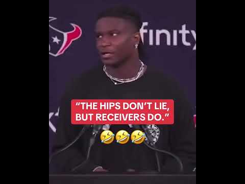 Kamari Lassiter has trust issues 😂 (🎥 @houstontexans/TT)