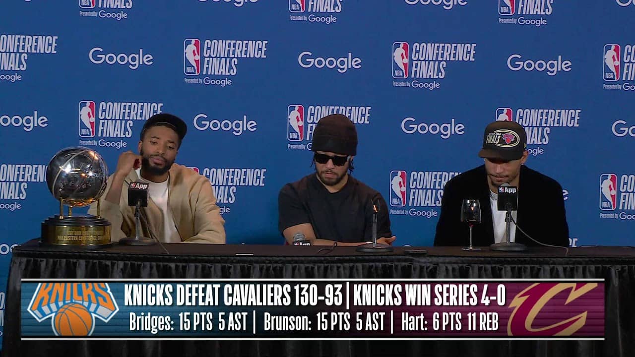 New York Knicks vs. Cleveland Cavaliers | Game 4 Postgame Media Availability