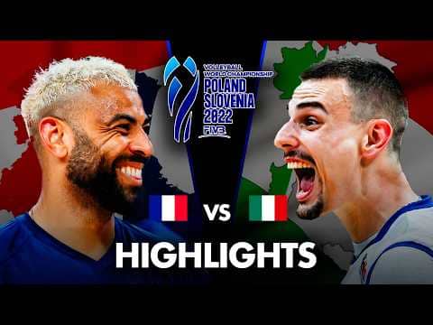 LEGENDARY MATCH | FRANCE 🇫🇷 vs ITALY 🇮🇹 | Men's World Championship 2022