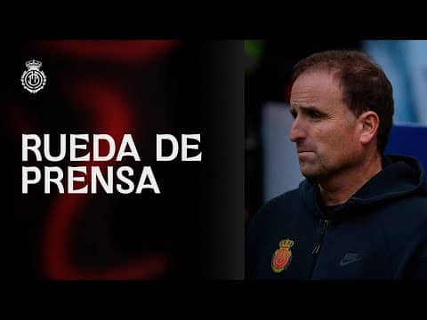 Rueda de prensa pospartido J21 de Jagoba Arrasate | RCD Mallorca