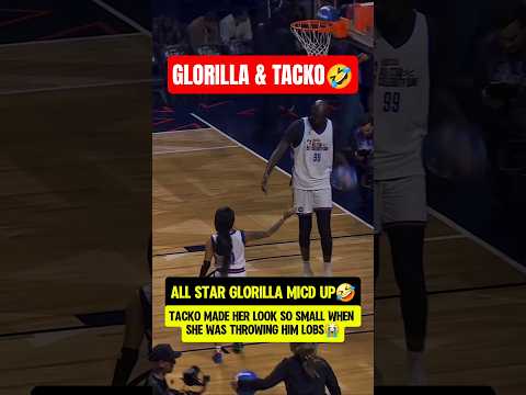 Tacko making Glorilla look TINY😭