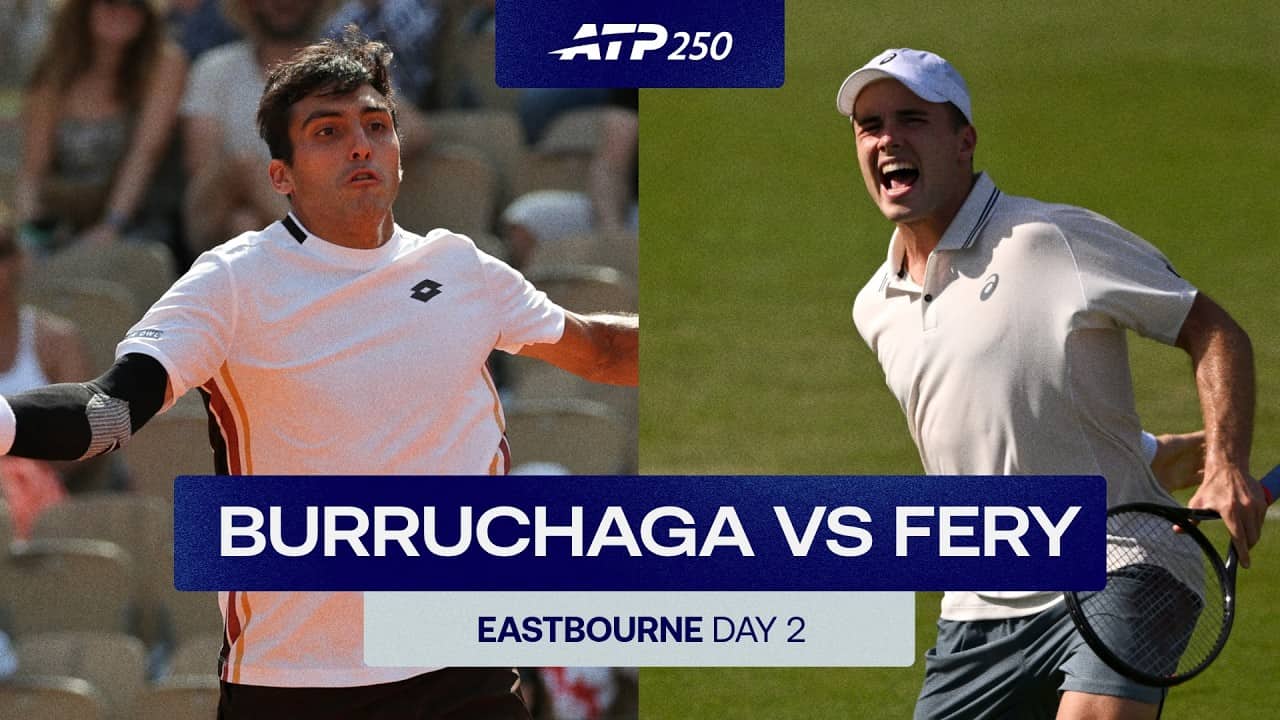 Roman Andres Burruchaga vs. Arthur Fery Highlights | Eastbourne 2026 R1