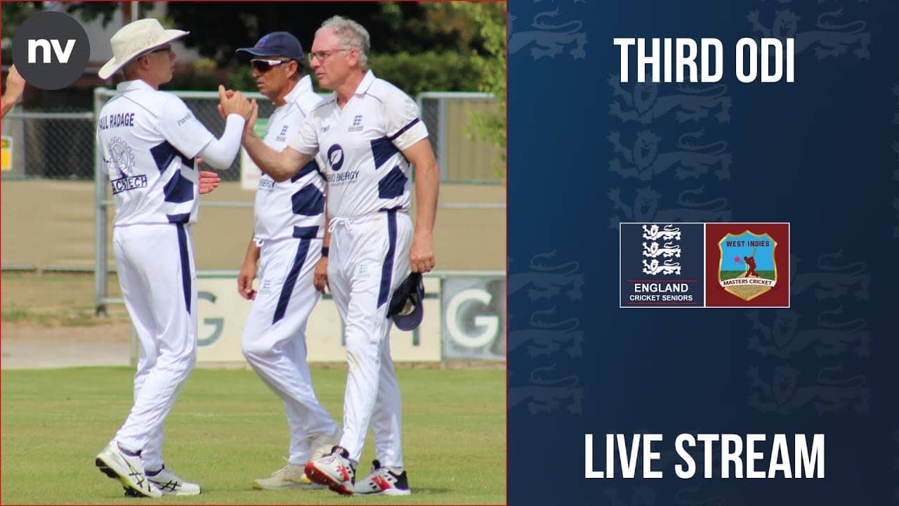 LIVE STREAM - England v West Indies (The Stonehill Cup Third ODI)
