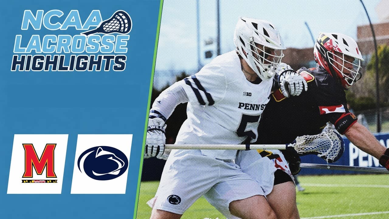 Maryland vs Penn State | NCAA College Lacrosse Highlights | March 21, 2026
