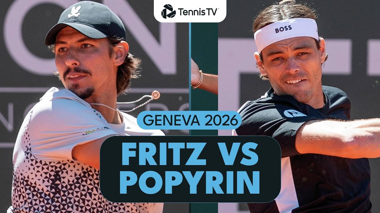 Taylor Fritz vs Alexei Popyrin Highlights | Geneva 2026
