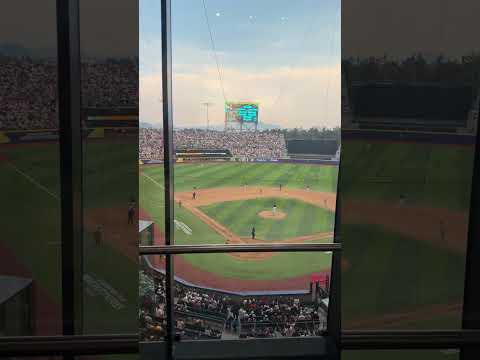 This view inside an ELEVATOR(?!) during the #MexicoCitySeries 👀