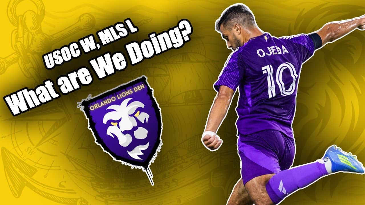 USOC W, MLS L | What are We Doing? | Orlando Lions Den Podcast #VamosOrlando #OrlandoCity