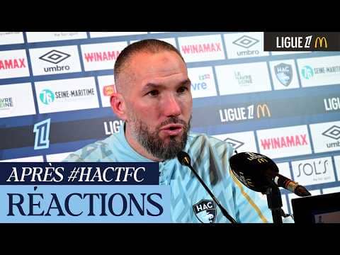 💬 Après HAC - Toulouse FC (2-1), réactions de Didier Digard