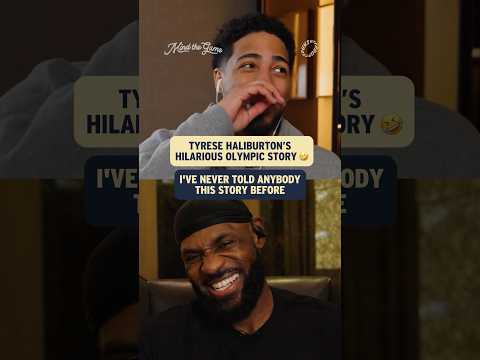 “They talking about me.” 😭 Catch Pt. 1 of Tyrese Haliburton out now on our YouTube! #shorts