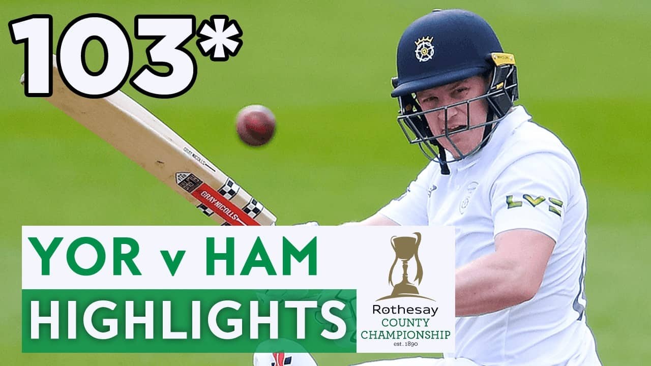 Ben Brown Stunning 103* | County Championship 2026