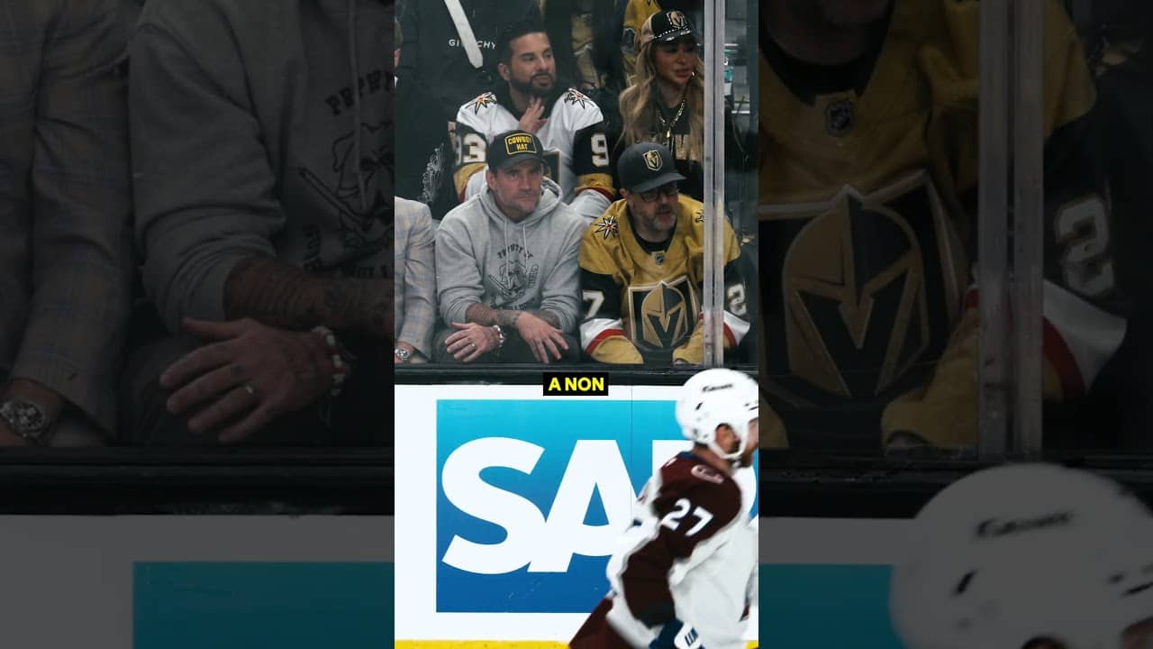 Mic'd Up: WWE's CM Punk at Game 4 between Avs-Golden Knights 🏔️⚔️