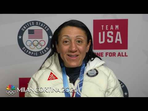 'It's never too late': Elana Meyers Taylor reflects on gold | Winter Olympics 2026 | NBC Sports