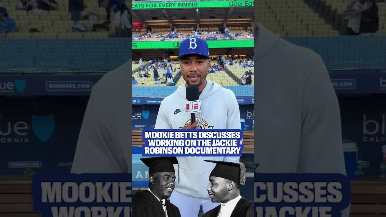 Mookie Betts produced ‘Jackie Robinson: Get to the Bag’ in 2022 🎥