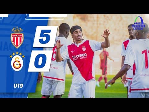 Youth League : Résumé AS Monaco 5-0 Galatasaray
