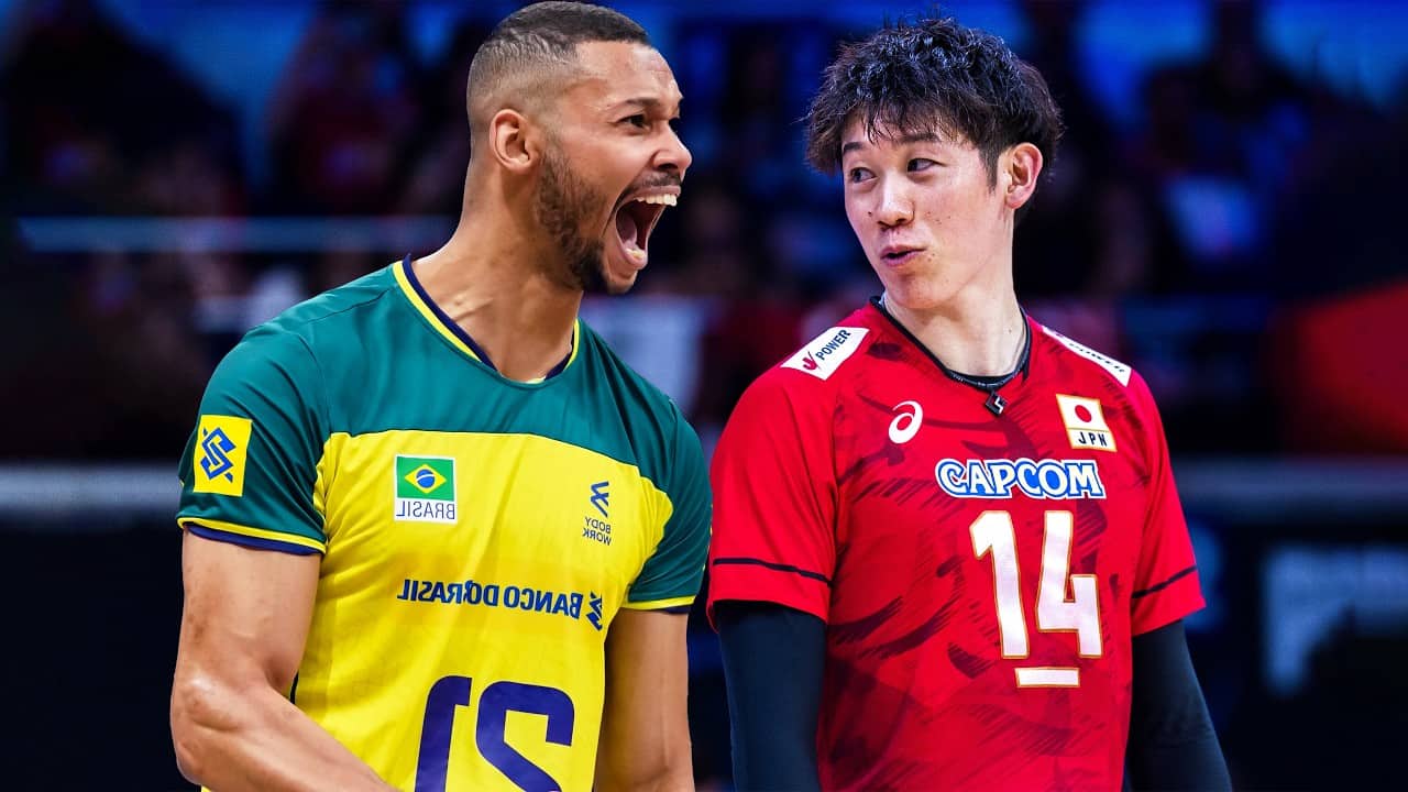 Yuki Ishikawa vs Alan Souza | LEGENDARY Volleyball Match !!!