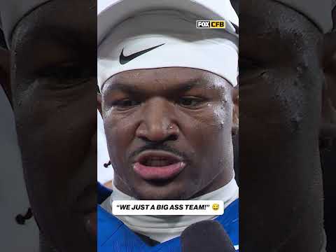 Holiday Bowl defensive MVP Ahmaad Moses didn't mince any words describing SMU's depth 😅