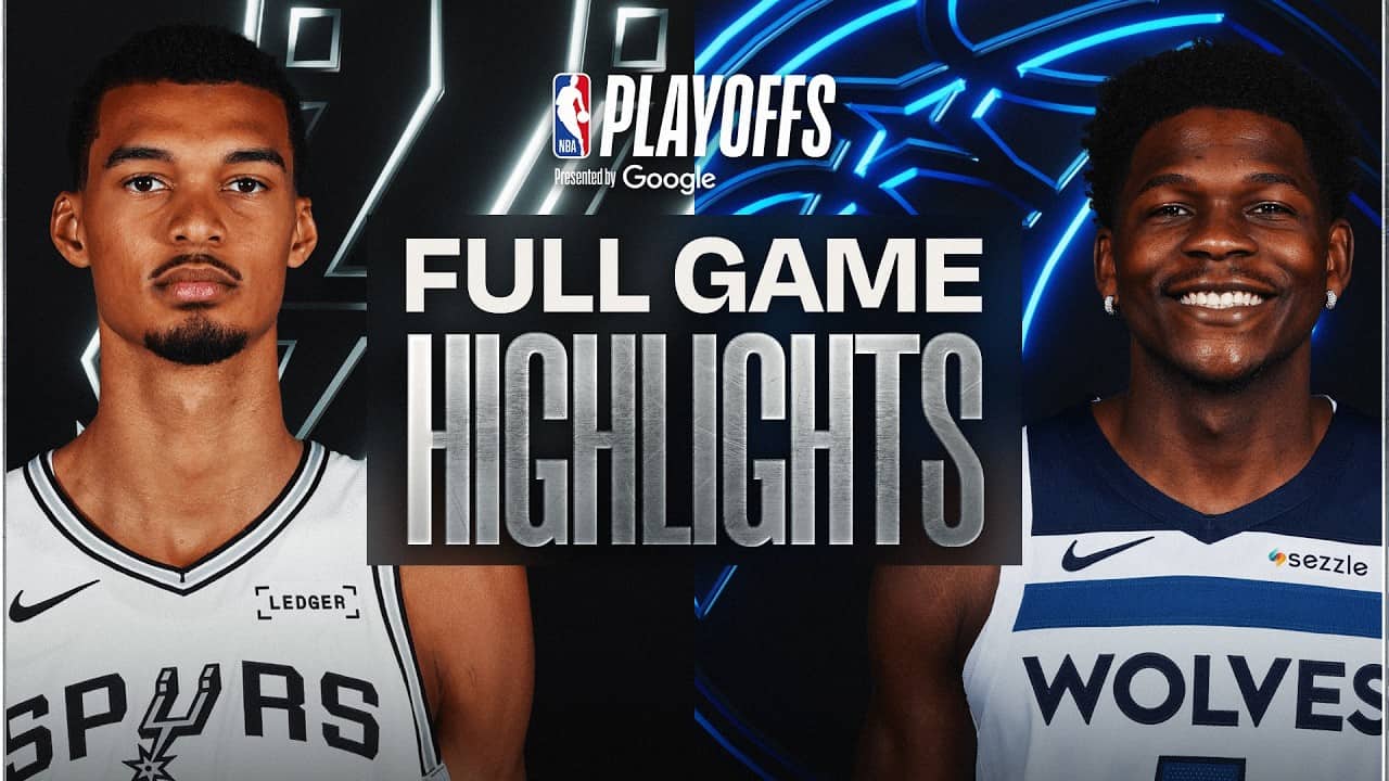 #2 SPURS at #6 TIMBERWOLVES | FULL GAME 3 HIGHLIGHTS | May 8, 2026