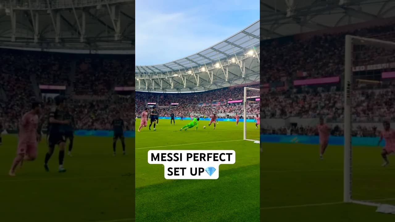 Messi to Germán Berterame gets @intermiamicf on the board!👏