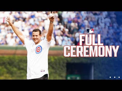 FULL CEREMONY: Cubs celebrate the career of World Series champion Anthony Rizzo 🐻