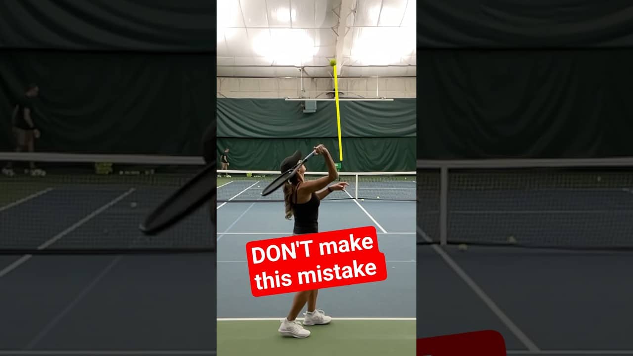 DON'T make this common serve mistake: