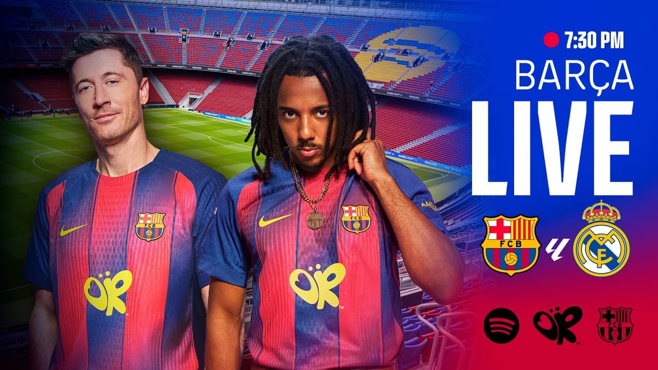 🔴 BARÇA LIVE by SPOTIFY | FC BARCELONA vs REAL MADRID | EL CLÁSICO | LALIGA 25/26 ⚽