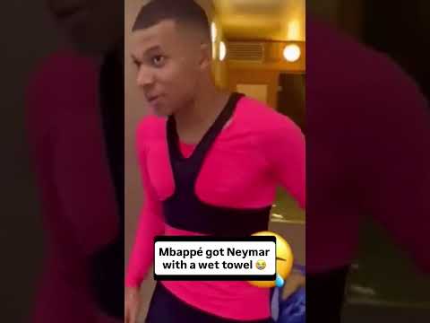 These PSG moments 🤣 (via Neymar/IG, k.mappe/IG)