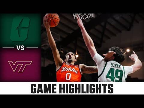 Charlotte vs. Virginia Tech Game Highlights |  2025-26 ACC Men’s Basketball