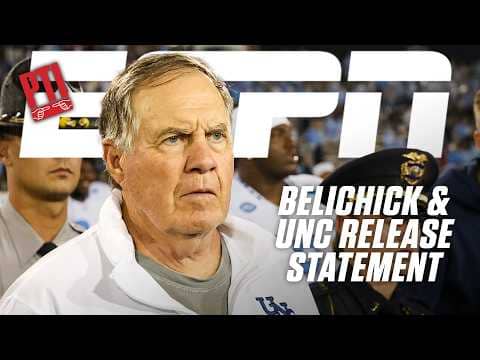 REACTION to UNC-Bill Belichick joint statement & Yankees ELIMINATED from MLB playoffs | PTI