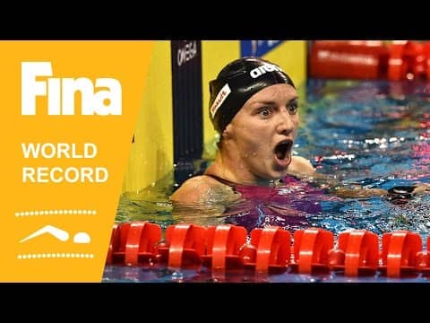 Katinka Hosszú | World Record 100m Backstroke | 2014 FINA World Swimming Championships Doha