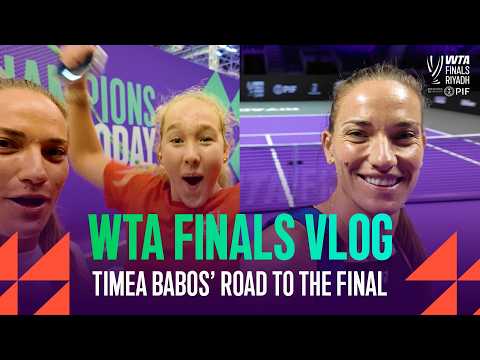Week in the Life of 4x Grand Slam Doubles Champion Timea Babos at the 2025 WTA Finals 🏆 | WTA Vlogs