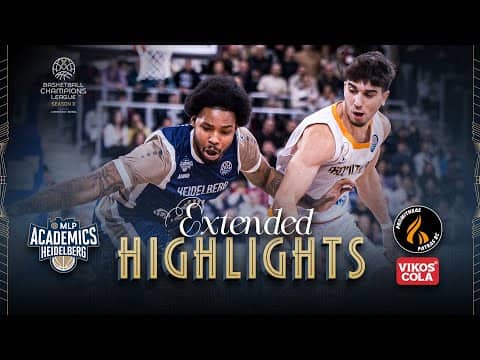 MLP Academics Heidelberg v Promitheas Patras BC | Full Game Highlights | #BasketballCL 2025-26