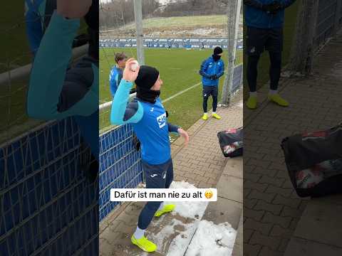 ☃️🥰🤣 #Hoffenheim #Schnee