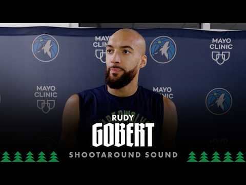 “We Can’t Let Go Of The Rope. It's Mental. Stay Locked In.” Rudy Gobert Shootaround Sound | 05.08.26