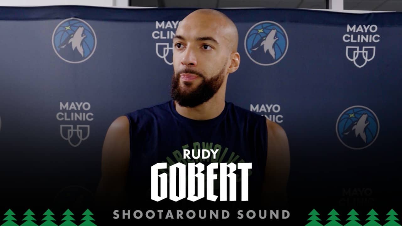 “We Can’t Let Go Of The Rope. Stay Locked In.” Rudy Gobert Shootaround Sound | 05.08.26