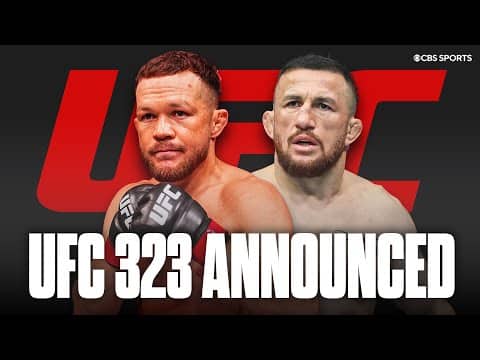 Merab Dvalishvili and Petr Yan to fight at UFC 323