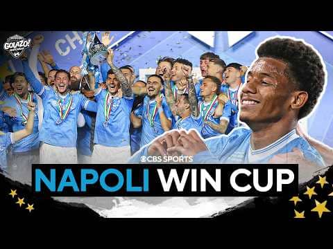 David Neres leads Napoli to 2025 Supercoppa WIN over Bologna 🇮🇹🏆 | Golazo Matchday
