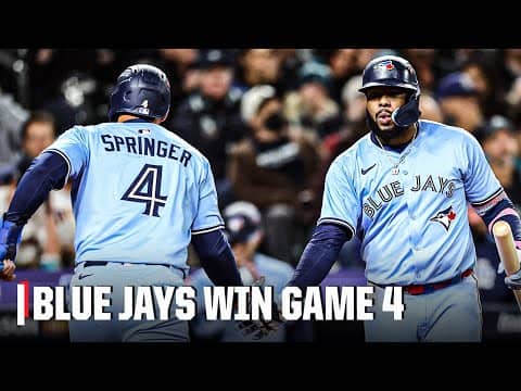 Blue Jays even up the ALCS with DOMINANT 8-2 win vs. Mariners | ESPN MLB