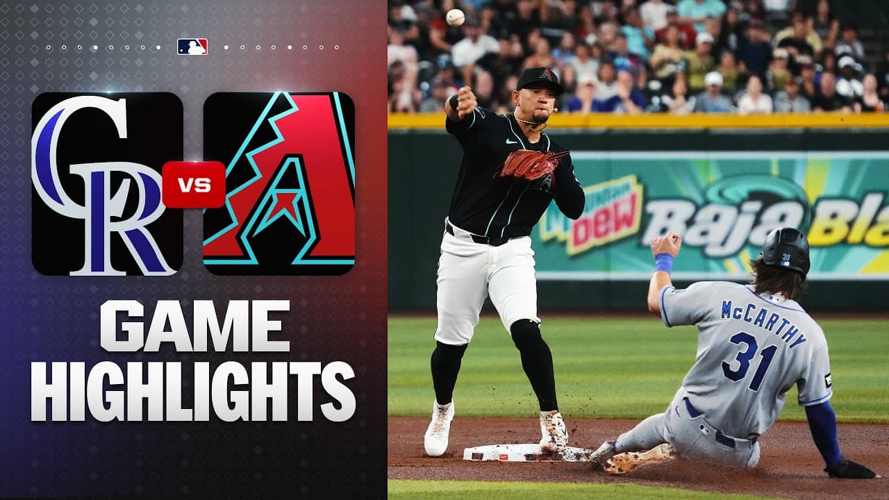 Rockies vs. D-backs Game Highlights (5/24/26) | MLB Highlights