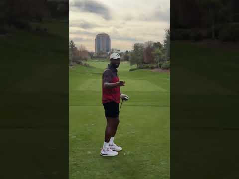 Dwade & Chandler Parsons are pure comedy on the course for the NBA Tees & Threes Golf Tournament 😂