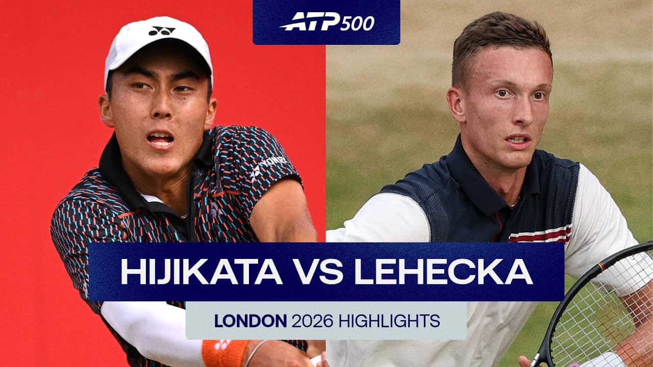 Rinky Hijikata vs. Jiri Lehecka Highlights | London 2026 Round 2