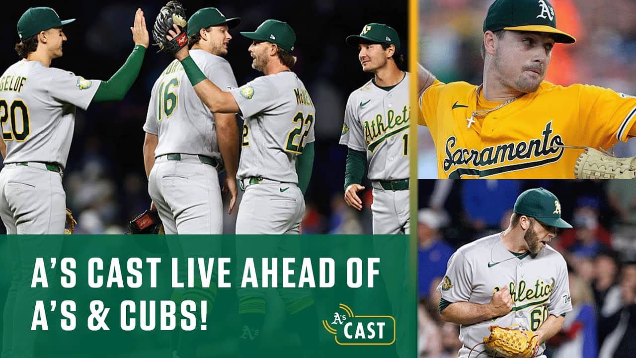 A's Cast Live Ahead of A's & Cubs from NBC Sports! | Eno Sarris Joins Towny!