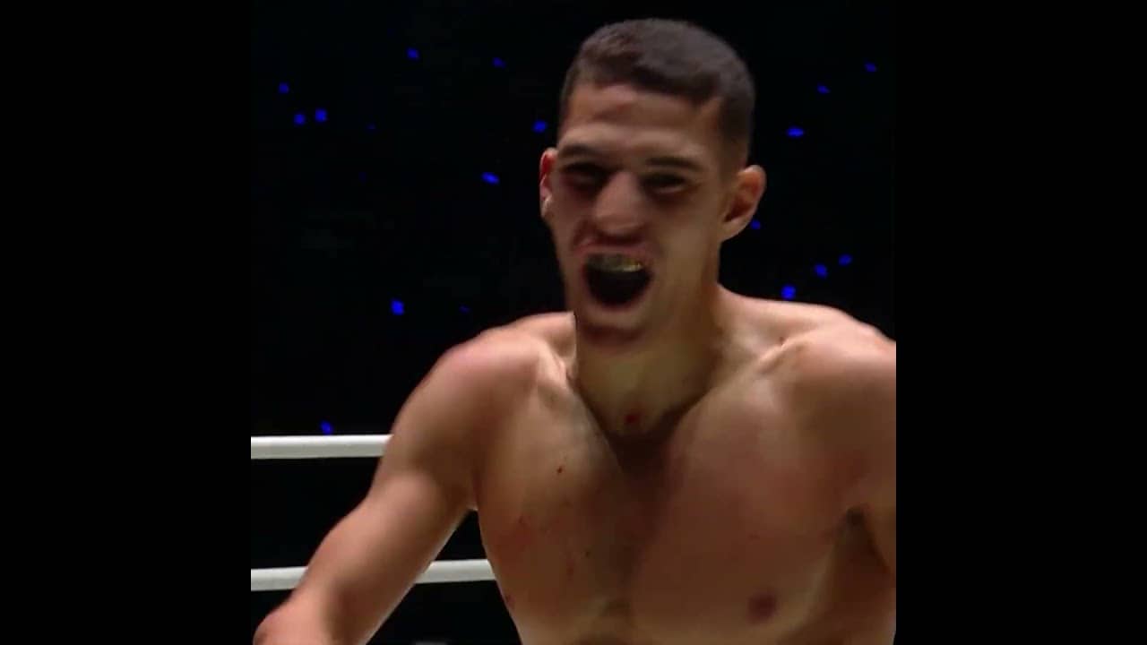 Absolute DOMINANCE 😤 Elies Abdelali routs Hicham Zerouali to improve to 3-0 in ONE!