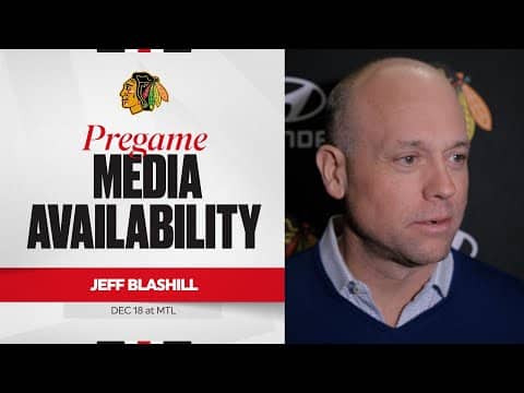 "We still played really great hockey." | Jeff Blashill Pregame 12.18.25