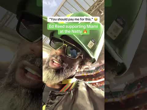 Ed Reed is all about the 'U' for the CFP National Championship 🔥