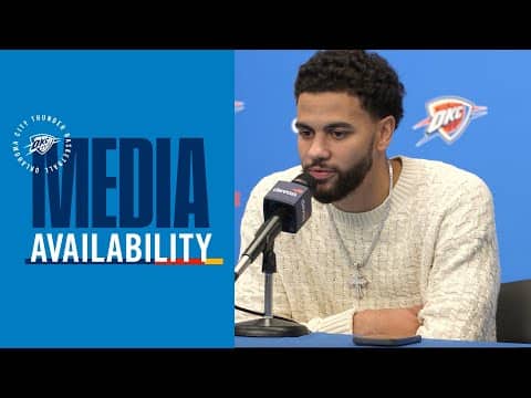 Ajay Mitchell on building every single game | Post Game Media | November 23, 2025