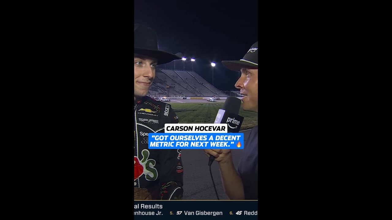 Carson Hocevar breaks down his performance in Nashville 🎸